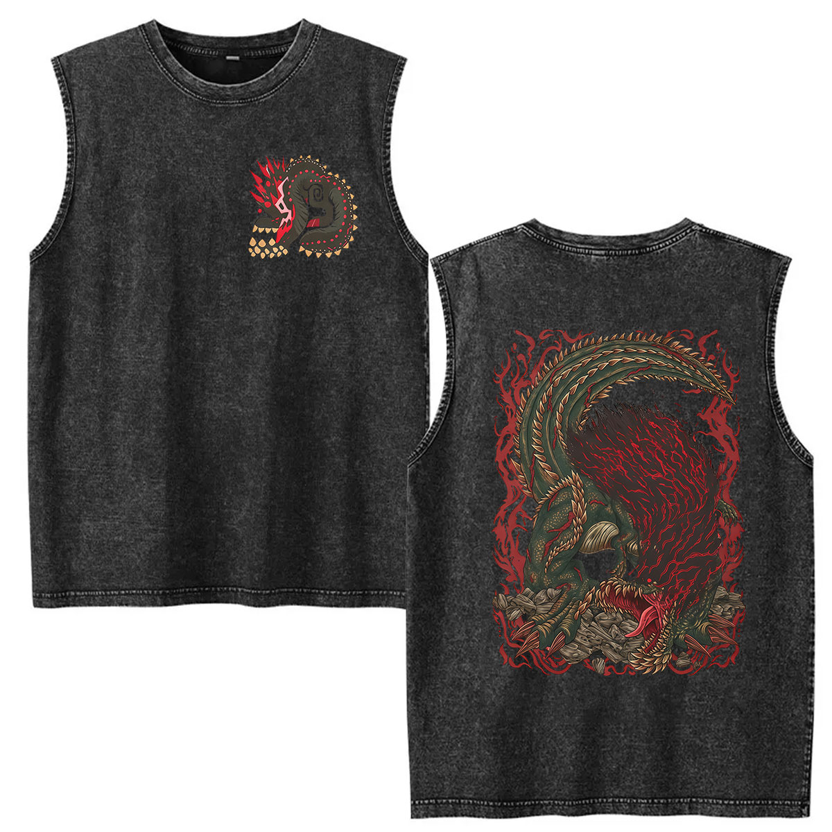 Vintage Fashion Game - Hot Game Monster Hunter Deviljho The