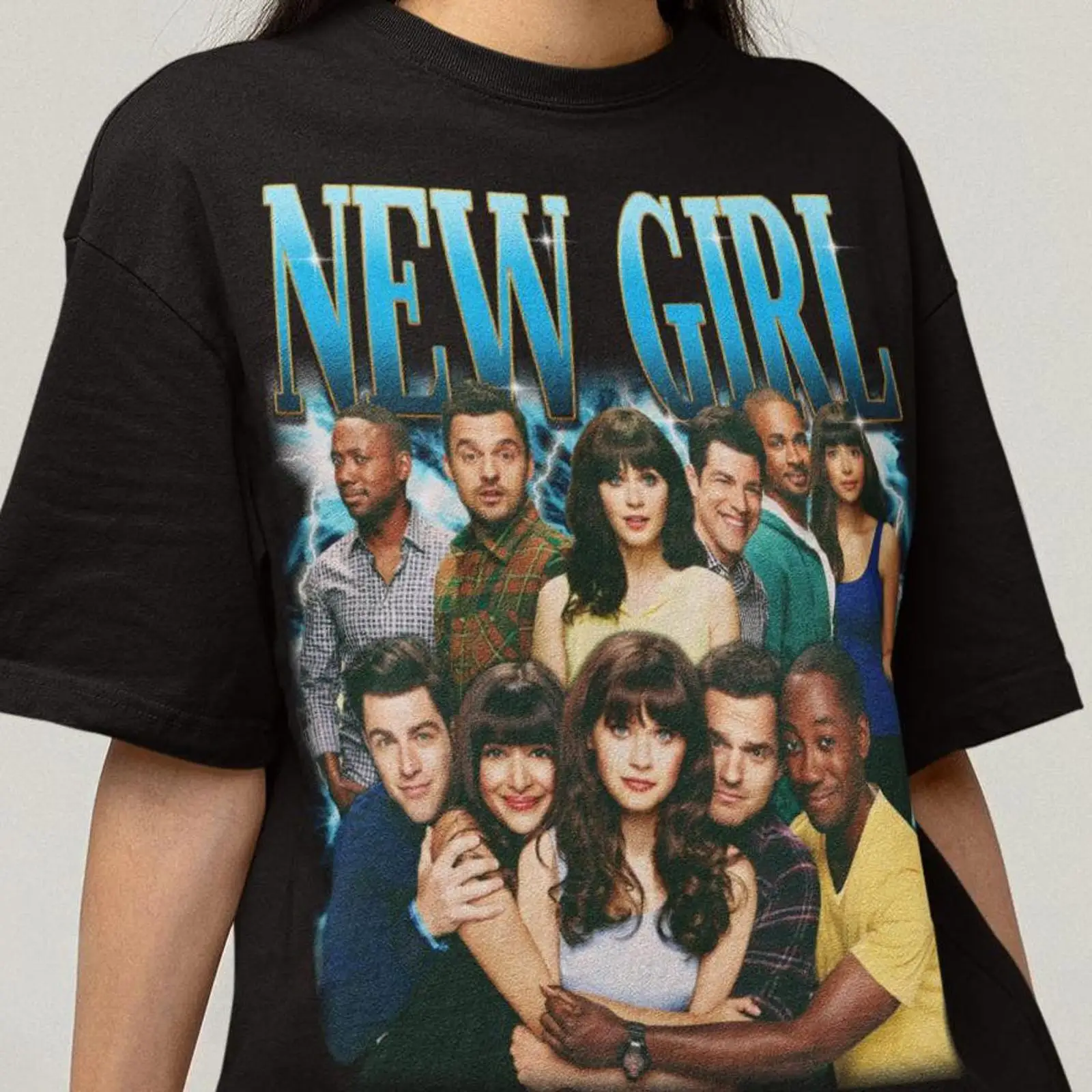 Vintage Fashion Show - New Girl TV Show T Shirt