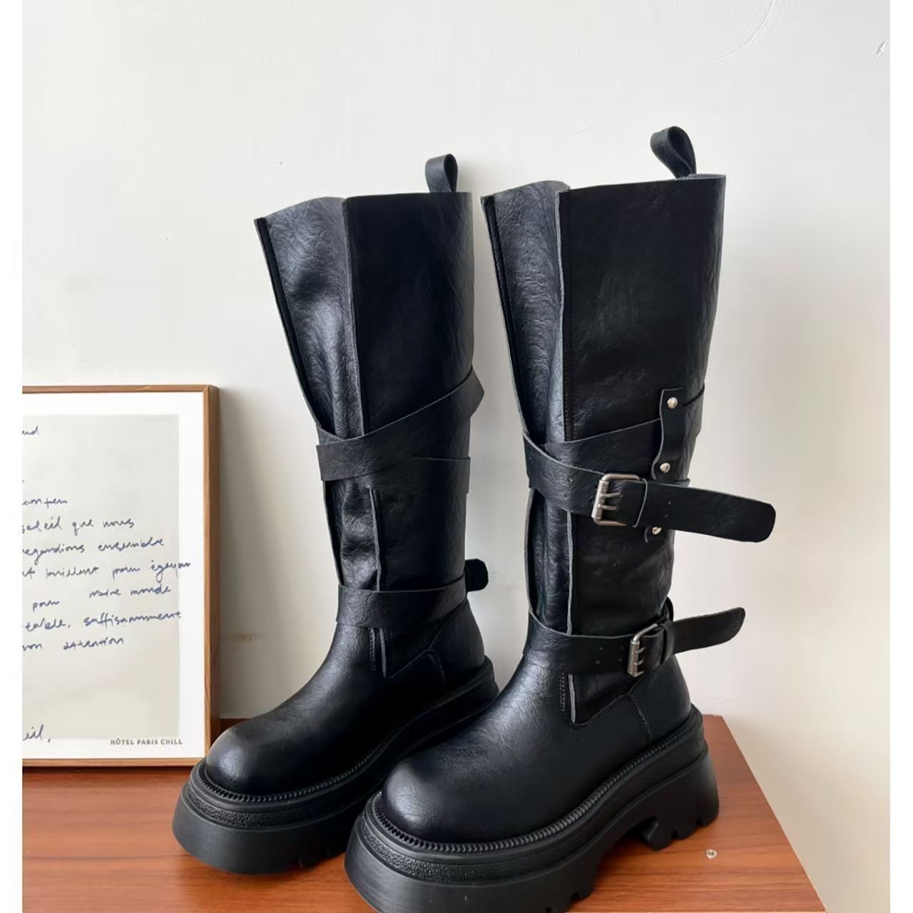 2026 New Vintage Thick Bottom  - Vintage Fashion Style 评论和价格
