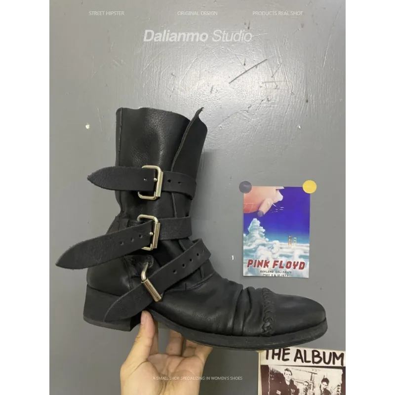 Fashion Men's Genuine Leather  - Vintage Fashion Style 评论和价格