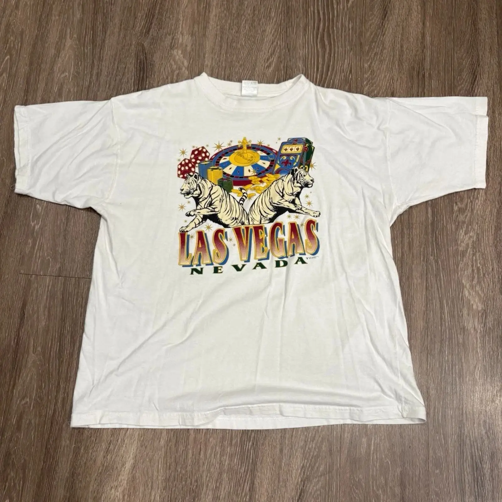 Las Vegas Casino Tiger T Shirt - Vintage Fashion Las Vegas 评论和价格