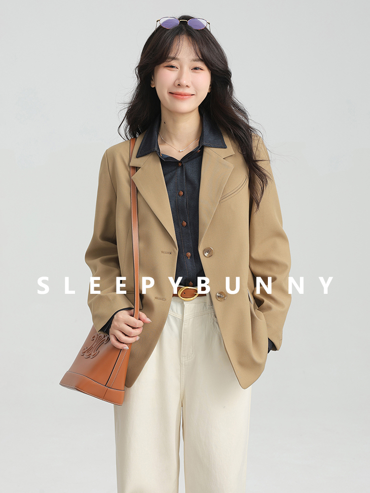 Elegant Vintage Loose Blazer J - Vintage Fashion Retro Outfit 评论和价格