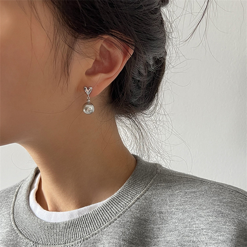 2023 New French Elegant Gray P - Vintage Fashion Jewelry Brands 评论和价格