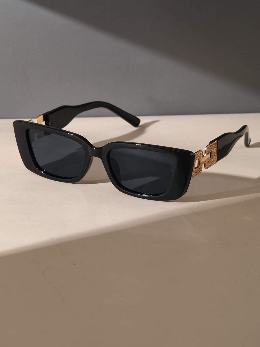 1pair Vintage Plastic Frame Ge - Vintage Fashion Outfit 评论和价格