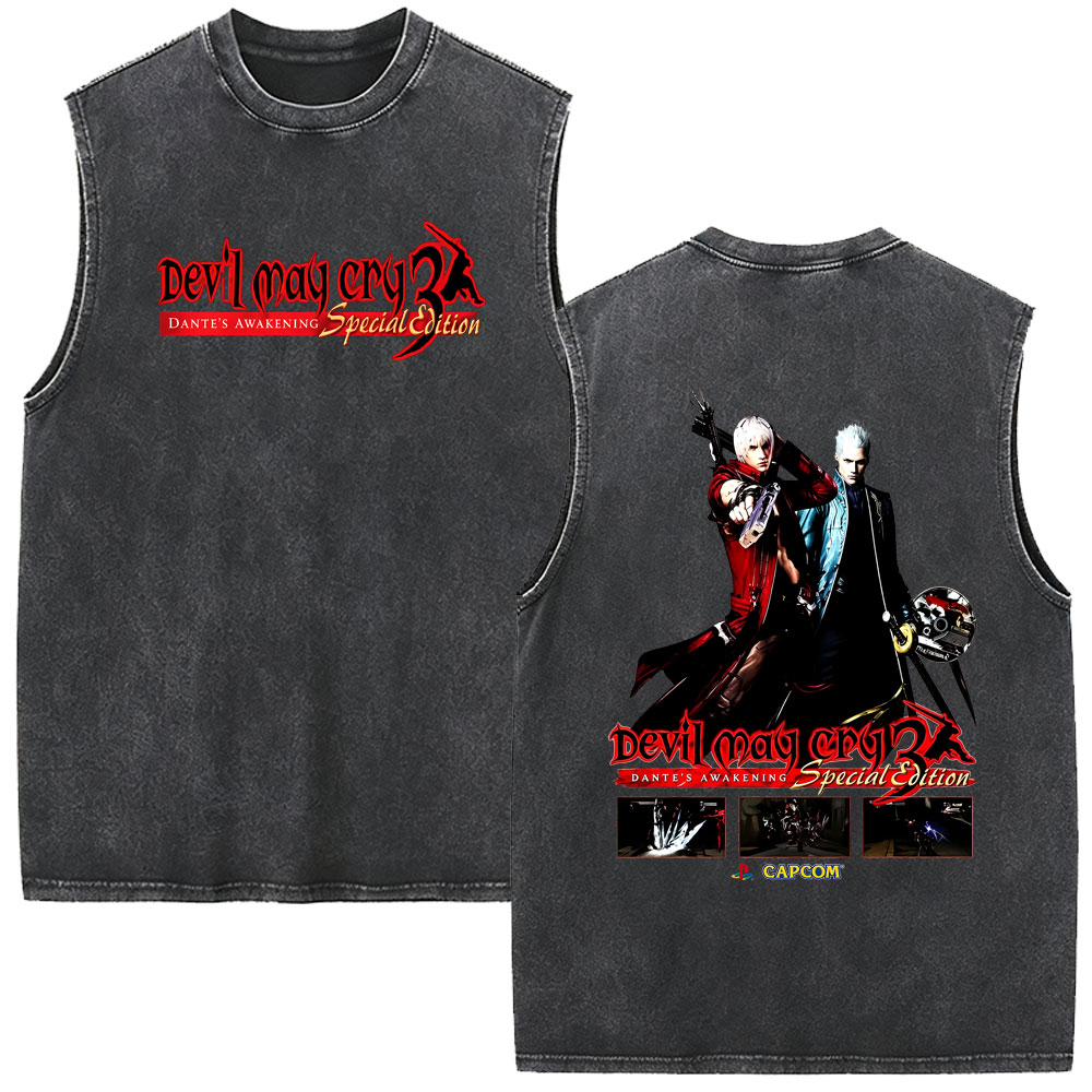 Devil May Cry Dante Washed Vin - Vintage Fashion Game 评论和价格