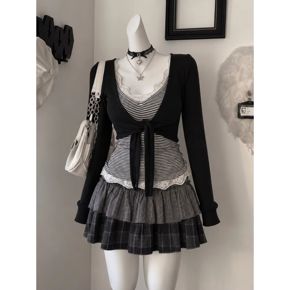 Korean Fashion 2 Piece Skirt S - Vintage Fashion Retro Outfit 评论和价格