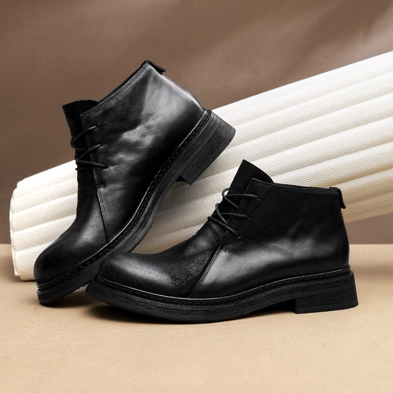 Vintage Mens Genuine Leather B - Vintage Fashion Style 评论和价格