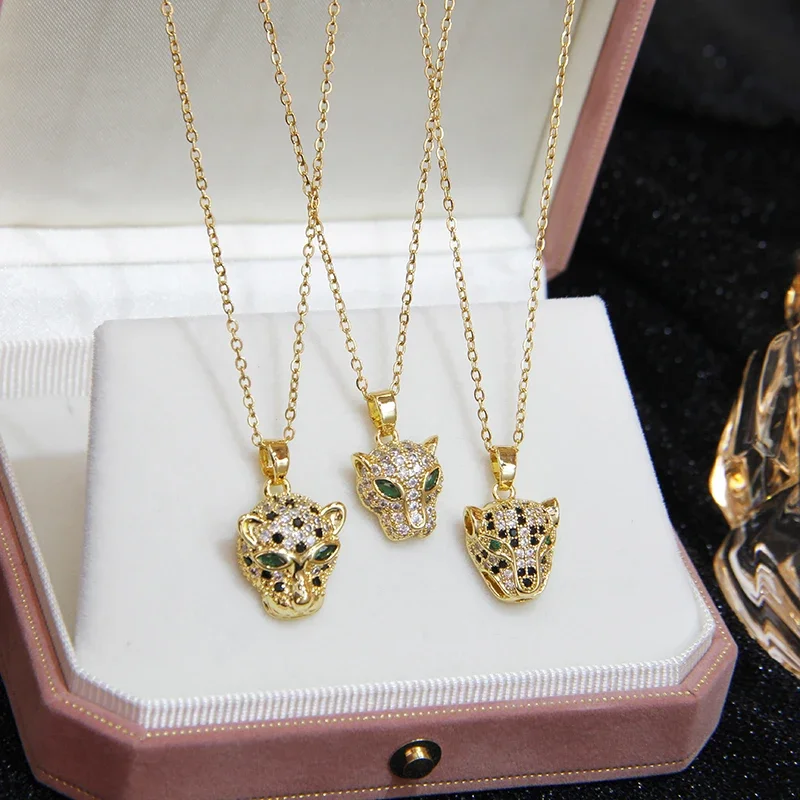 Classical Crystal Leopard Pend - Vintage Fashion Jewelry Brands 评论和价格