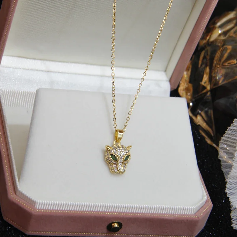 Classical Crystal Leopard Pend - Vintage Fashion Jewelry Brands 评论和价格