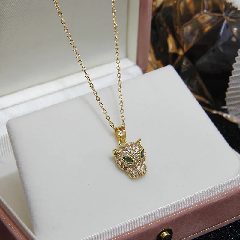 Classical Crystal Leopard Pend - Vintage Fashion Jewelry Brands 评论和价格