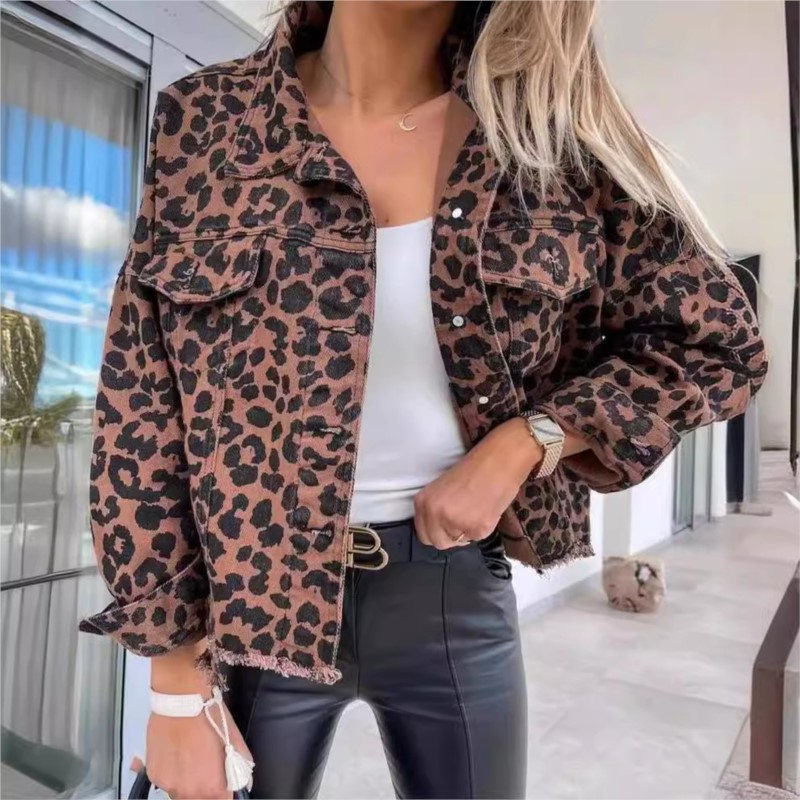 Spring Autumn Vintage Leopard  - Vintage Fashion Style Female 评论和价格