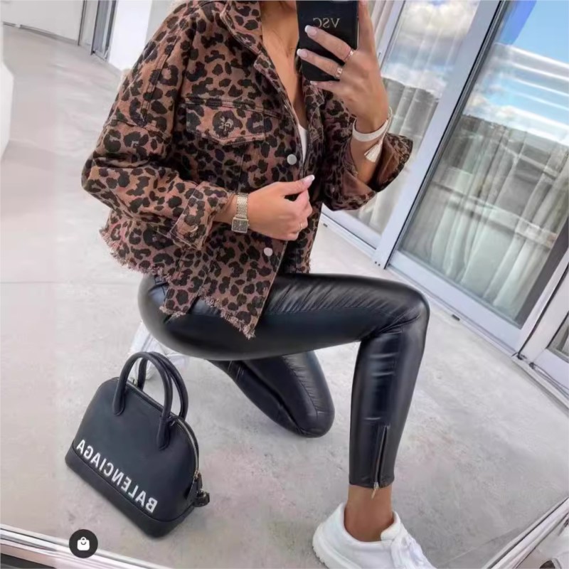Spring Autumn Vintage Leopard  - Vintage Fashion Style Female 评论和价格