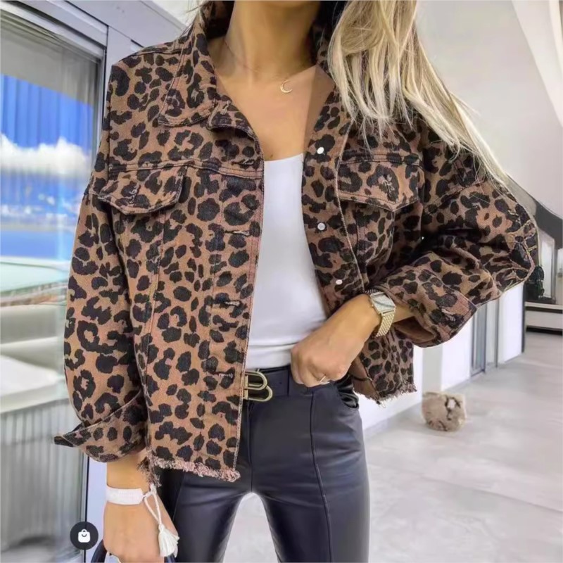 Spring Autumn Vintage Leopard  - Vintage Fashion Style Female 评论和价格
