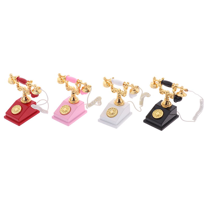 1:12 Vintage Phone Dollhouse M - Vintage Fashion Houses 评论和价格