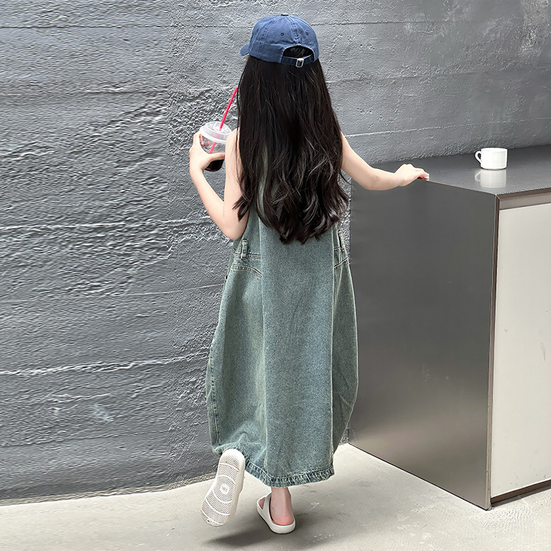 Vintage Blue Children Girls Hi - Vintage Fashion Outfit 评论和价格