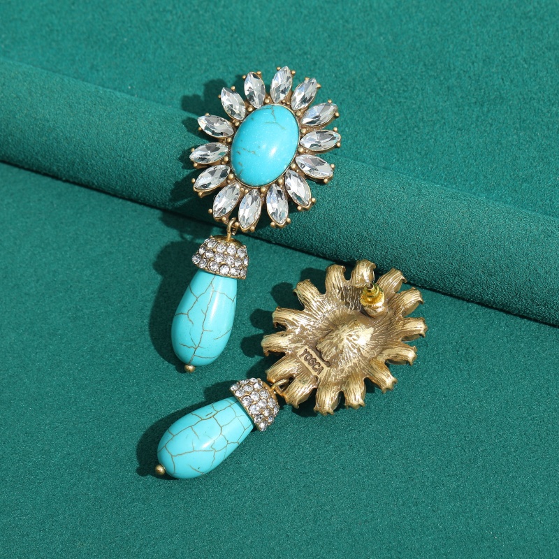 Vintage Turquoise Water Drop P - Vintage Fashion Jewelry Brands 评论和价格