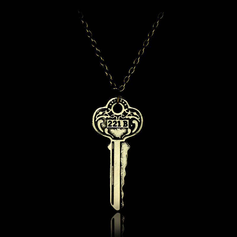 Sherlock 221b House Key Neckla - Vintage Fashion Houses 评论和价格